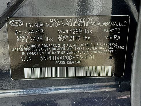 Used 2013 Hyundai Sonata GLS image 12