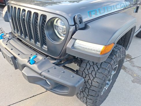 Used 2021 Jeep Wrangler Unlimited Rubicon 4xe w/ Steel Bumper Group AWD/4WD image 10