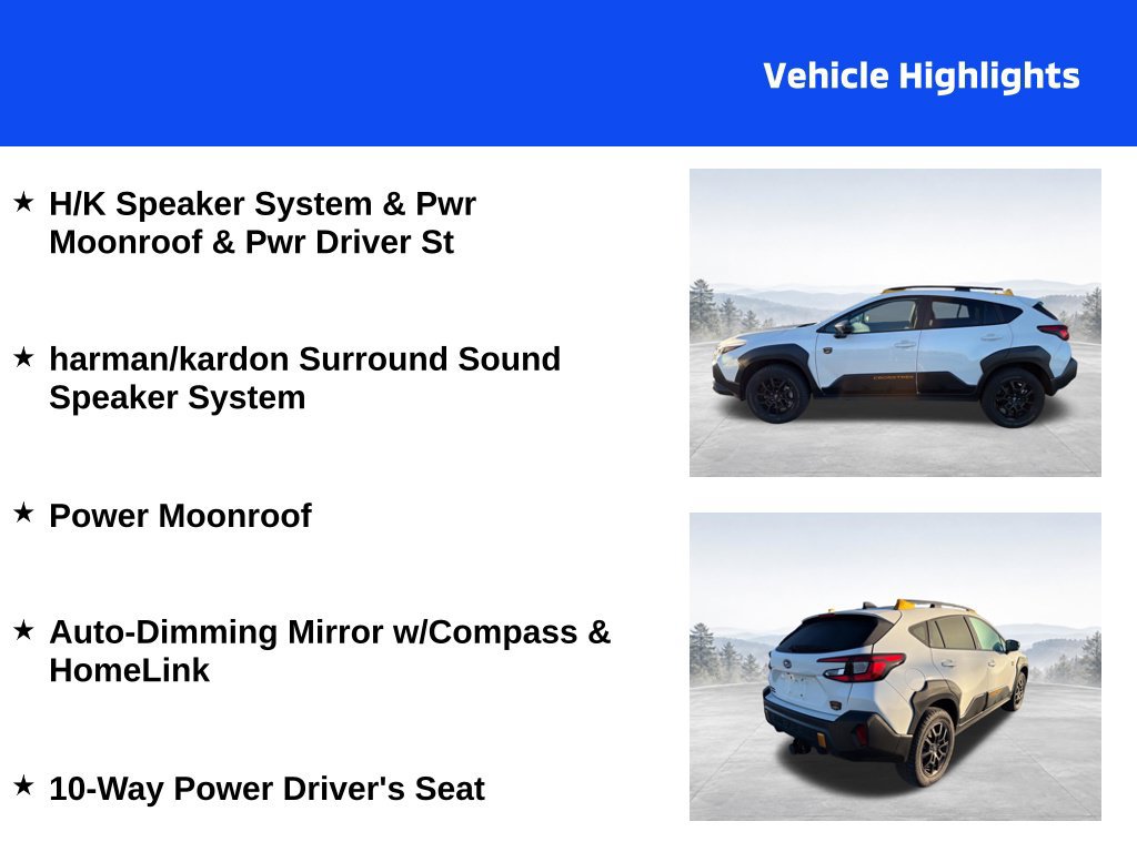 Used 2025 Subaru Crosstrek 2.5i Wilderness AWD/4WD image 4