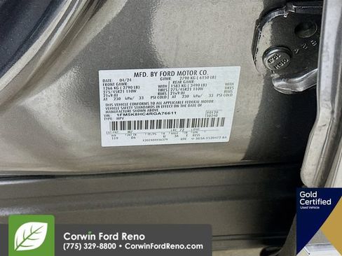 Used 2024 Ford Explorer Platinum w/ Technology Package AWD/4WD image 38