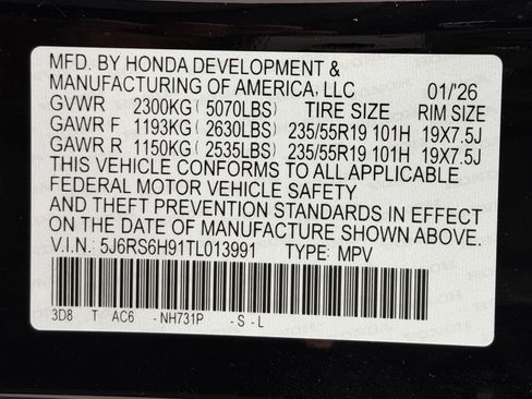 New 2026 Honda CR-V Sport Touring image 21