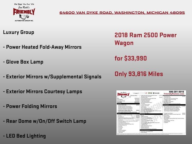 Used 2018 RAM 2500 Power Wagon w/ Luxury Group AWD/4WD image 4