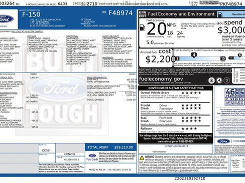 Used 2023 Ford F150 Lariat AWD/4WD image 38