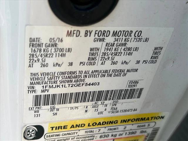 Used 2016 Ford Expedition EL Platinum RWD image 29