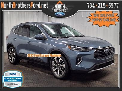 Certified 2023 Ford Escape Platinum w/ Premium Technology Package
