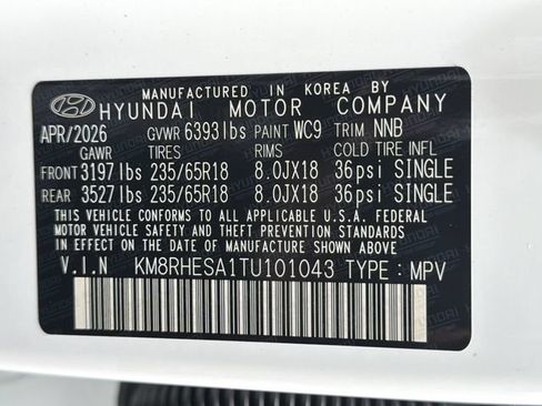 New 2026 Hyundai Palisade SEL Premium AWD/4WD image 36