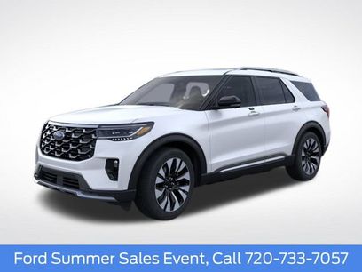 New 2026 Ford Explorer Platinum w/ LUX Leather Package