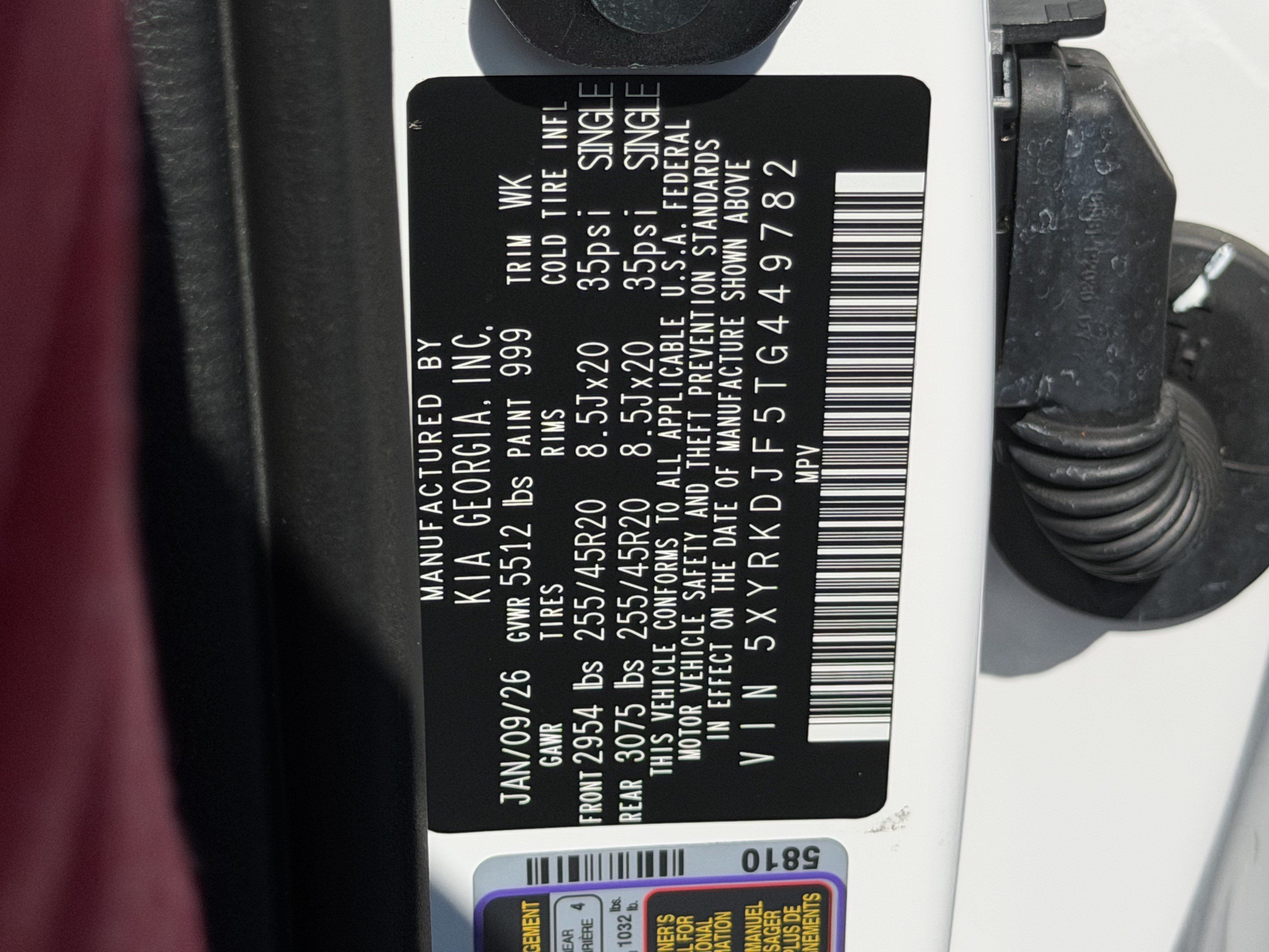 Certified 2026 Kia Sorento SX AWD/4WD image 35