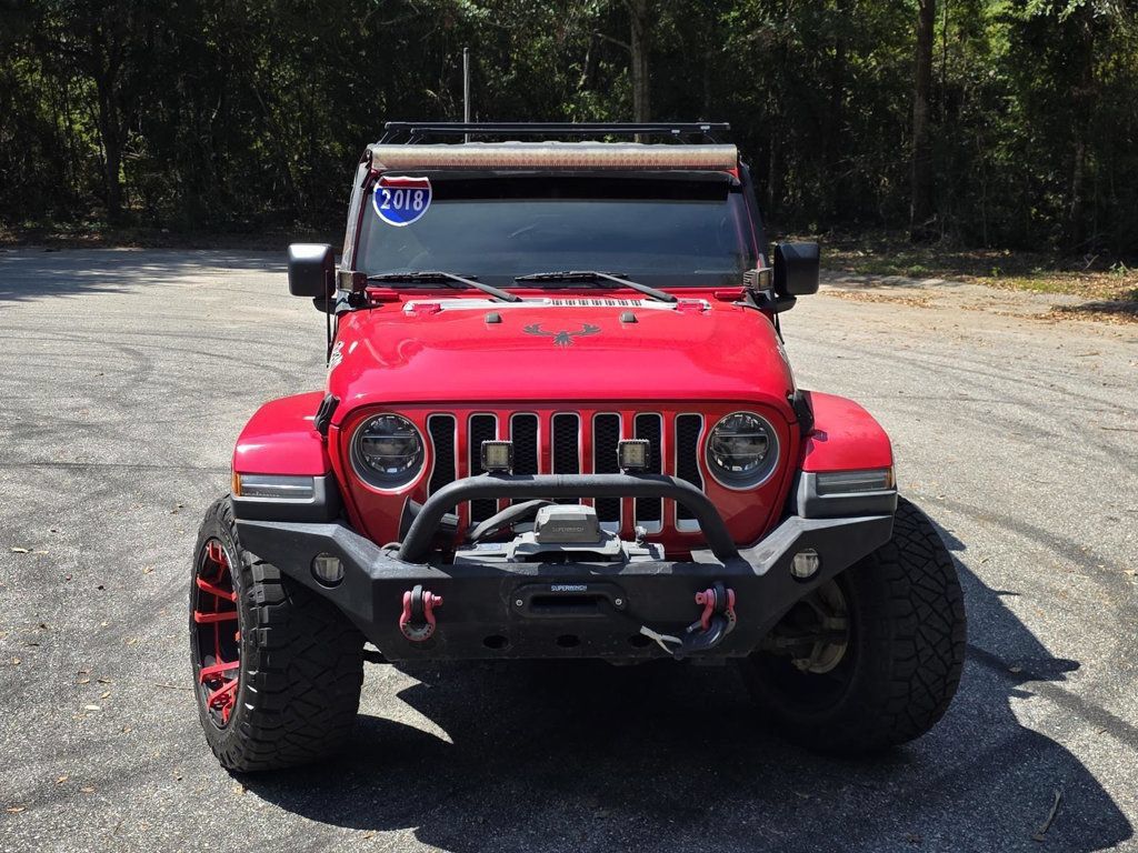 Used 2018 Jeep Wrangler Unlimited Sahara AWD/4WD image 2