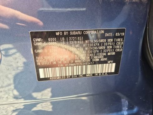 Used 2019 Subaru Ascent Limited w/ Popular Package #3 AWD/4WD image 30