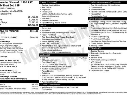 Used 2026 Chevrolet Silverado 1500 RST AWD/4WD image 34