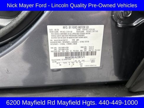 Used 2020 Ford EcoSport SE image 26