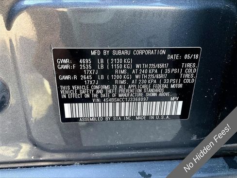 Used 2018 Subaru Outback 2.5i Premium AWD/4WD image 28