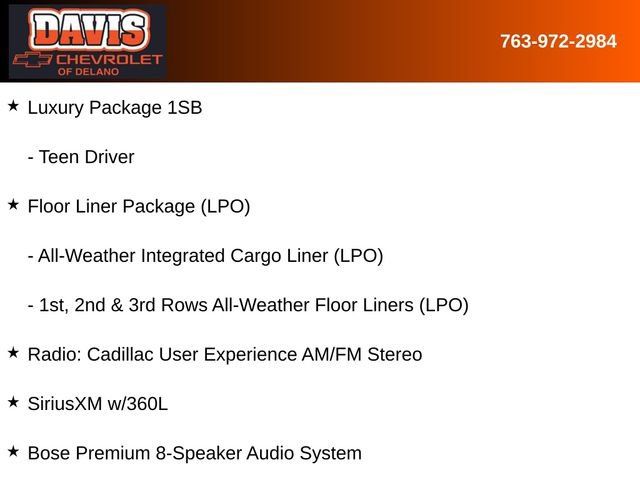 Used 2024 Cadillac XT6 Luxury w/ LPO, Floor Liner Package AWD/4WD image 5
