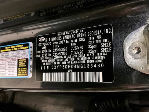 Used 2021 Kia Telluride SX w/ SX Prestige Package image 35