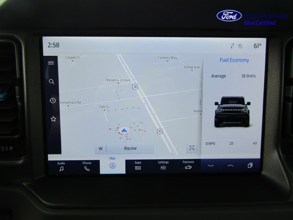 Certified 2024 Ford Bronco Black Diamond w/ Sasquatch Package AWD/4WD image 29