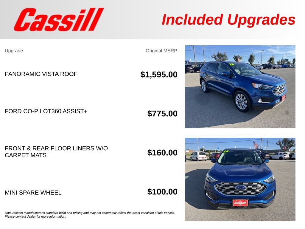 Used 2024 Ford Edge Titanium AWD/4WD image 32