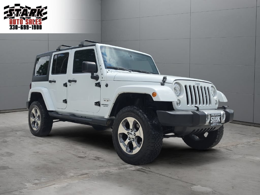 Used 2017 Jeep Wrangler Unlimited Sahara w/ Connectivity Group AWD/4WD image 7