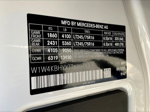 New 2026 Mercedes-Benz Sprinter 2500 image 11