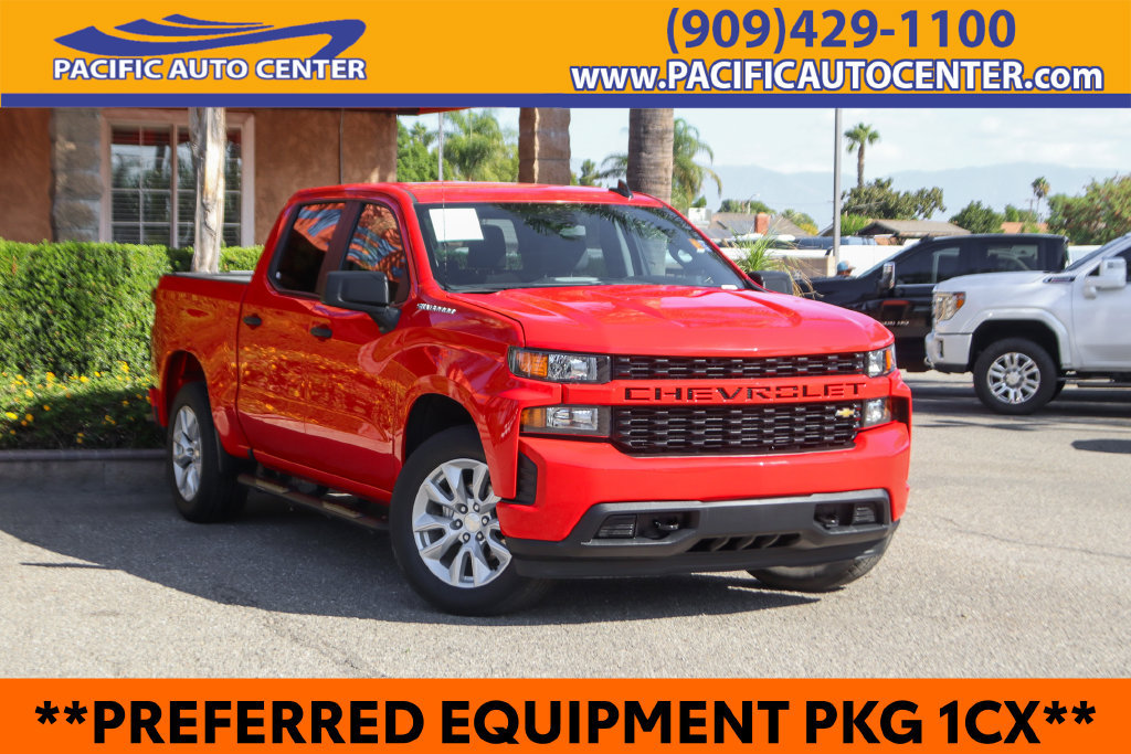 Used 2021 Chevrolet Silverado 1500 Custom RWD image 1