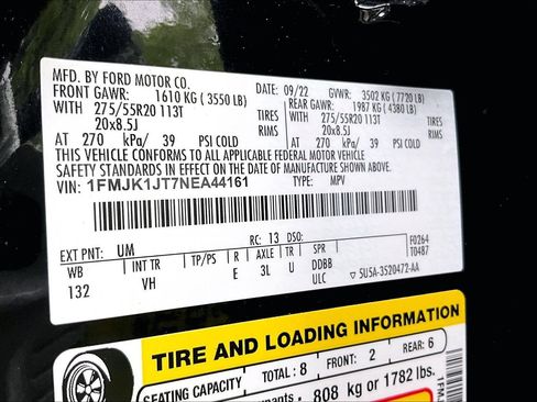 Certified 2022 Ford Expedition Max XLT AWD/4WD image 34