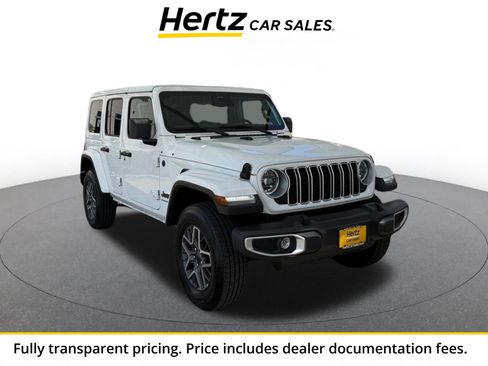 Used 2025 Jeep Wrangler Unlimited Sahara AWD/4WD image 1