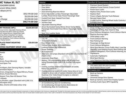 Used 2024 GMC Yukon XL SLT w/ SLT Luxury Package