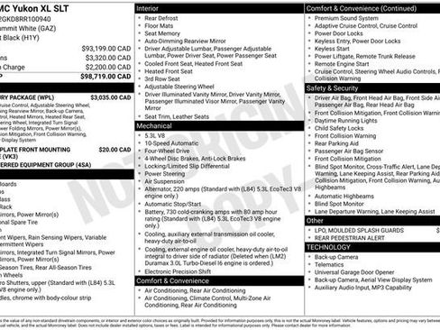 Used 2024 GMC Yukon XL SLT w/ SLT Luxury Package image 1