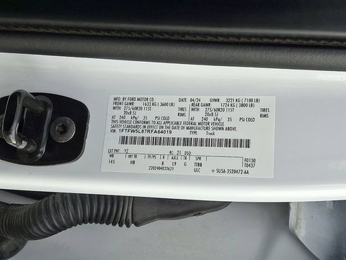 Certified 2024 Ford F150 Lariat w/ Equipment Group 502A High AWD/4WD image 28