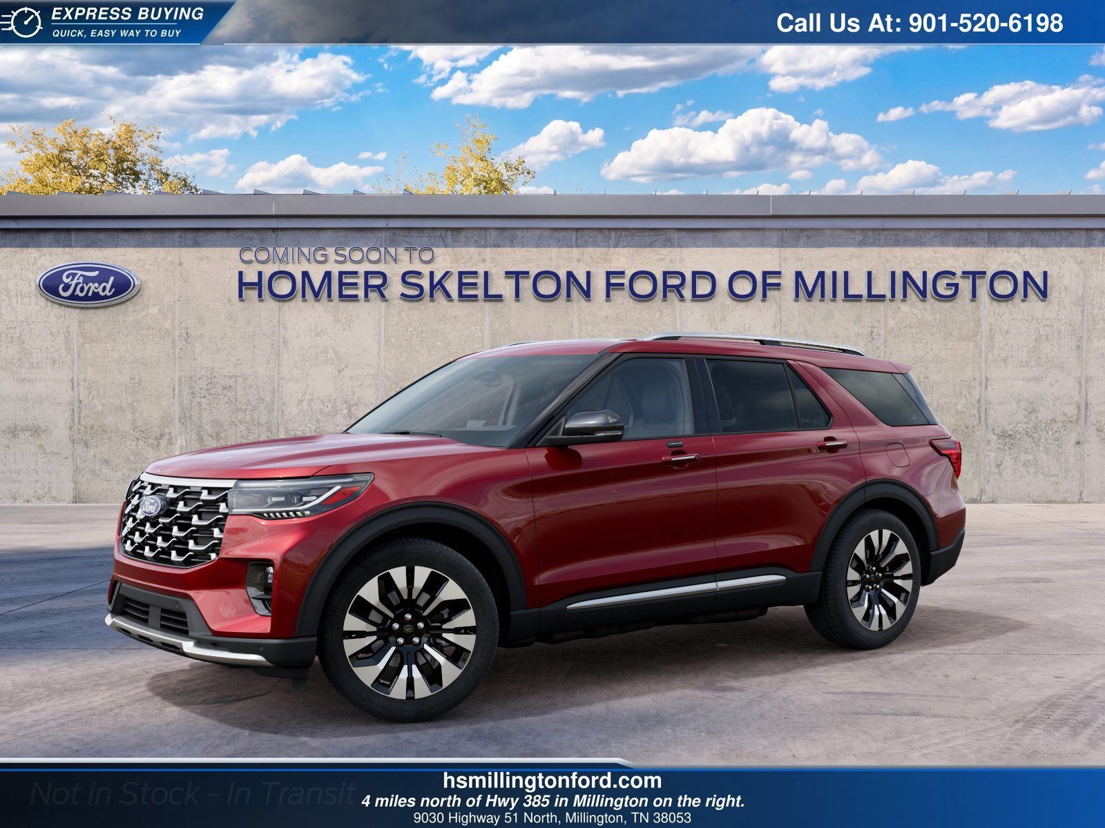 New 2027 Ford Explorer Platinum w/ LUX Leather Package AWD/4WD image 1