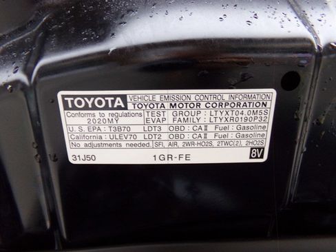 Used 2020 Toyota 4Runner Limited Nightshade Edition 4WD image 79