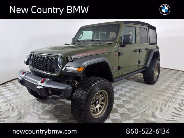 Used 2024 Jeep Wrangler Unlimited Rubicon w/ Technology Group AWD/4WD image 3