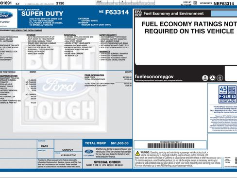 Used 2022 Ford F350 XL w/ Power Equipment Group image 4