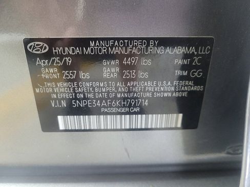 Used 2019 Hyundai Sonata SEL FWD image 33