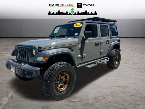 Used 2018 Jeep Wrangler Unlimited Sport S AWD/4WD image 1