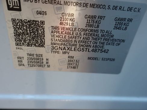 New 2026 Chevrolet Equinox RS w/ Convenience Package III FWD image 31