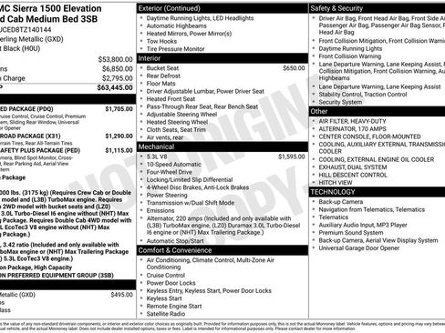 New 2026 GMC Sierra 1500 Elevation w/ Preferred Package AWD/4WD image 14