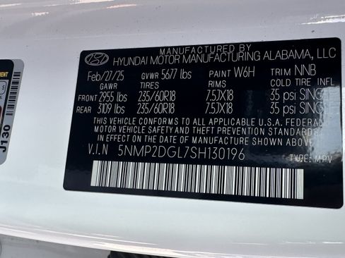 Used 2025 Hyundai Santa Fe SEL AWD/4WD image 34