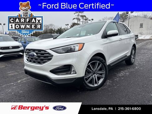 Certified 2023 Ford Edge Titanium image 1