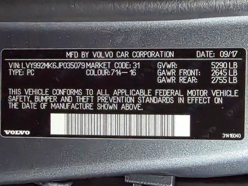Used 2018 Volvo S90 T6 Momentum w/ Momentum Plus Package image 43