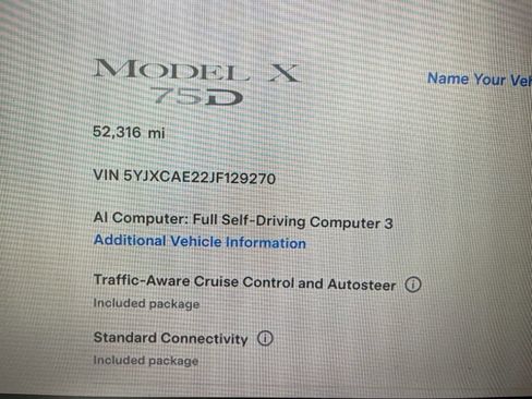 Used 2018 Tesla Model X 100D AWD/4WD image 22