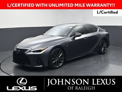 Certified 2024 Lexus IS 350 F Sport w/ Accessory Package RWD image 1