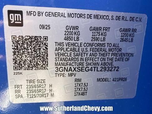 New 2026 Chevrolet Equinox ACTIV image 48