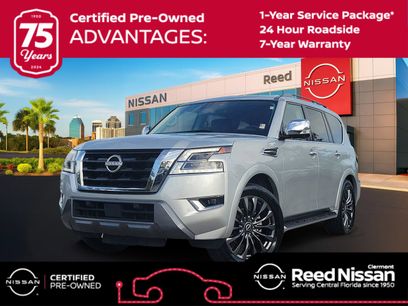 Certified 2023 Nissan Armada Platinum w/ Captain's Chairs Package
