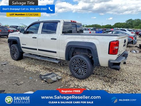 Used 2015 GMC Sierra 1500 SLT w/ SLT Crew Cab Value Package AWD/4WD image 3