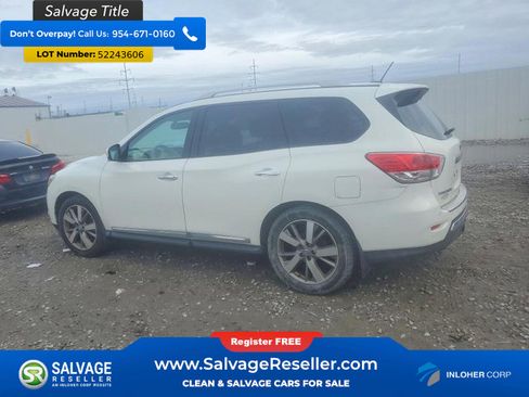 Used 2014 Nissan Pathfinder Platinum w/ Cargo Package AWD/4WD image 3