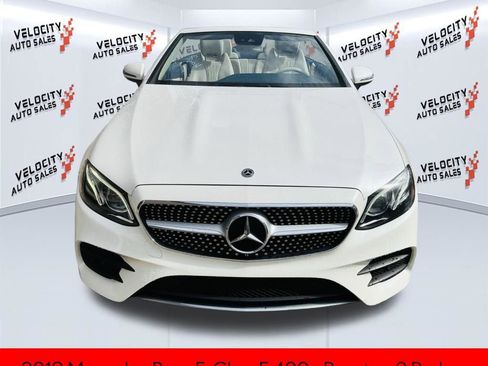 Used 2018 Mercedes-Benz E 400 4MATIC Cabriolet w/ Premium 2 Package (Q02) image 8
