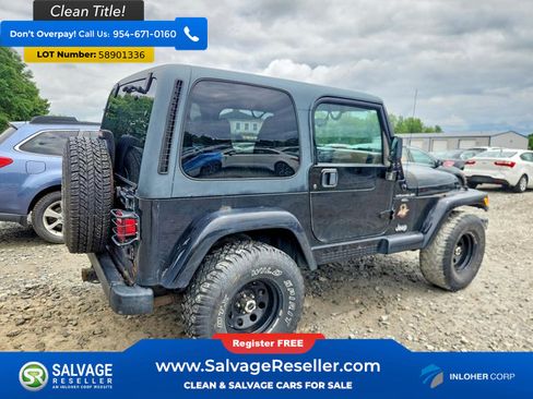 Used 2001 Jeep Wrangler Sahara AWD/4WD image 4