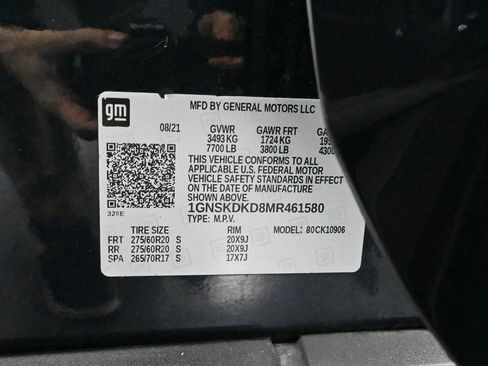 Used 2021 Chevrolet Suburban Z71 w/ Rear Media and Nav Package image 58