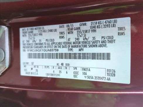 Used 2016 Ford Escape SE image 25